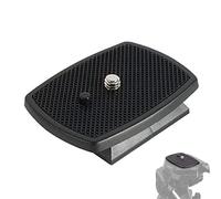 JeoPoom Plateau Rapide Tête de Trépied, Laque Fixation Rapide pour Trépied Universelle, Plateau Rapide pour Appareil Photo, Plateau Rapide Tête de Trépied