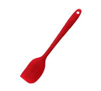 JeoPoom Spatules Silicone, Demi Spatule, Spatule à Pâtisserie, Résistant à la Chaleur de Anti-adhé, Ne Raye Pas Les Casseroles, pour Pâtisserie et Cuisine(Rouge)