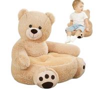 Jeorywoet Canapé pour Enfants 20x20x18 Pouces, Mignon Ours de Dessin animé, Fauteuil en Peluche, Jeu d'animaux pour bébé, Meubles de Chambre à Coucher, décoration la Maison