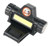 Jeorywoet Casque de soudage Light Double Éclair Rotation Lumière de soudage avec Une Pince légère étanche et magnétique USB Strong Light Head Mount de Casque Lampe de Poche, Casque Light