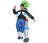 Jeorywoet Costume d'extraterrestre gonflable pour adultes, costumes gonflables amusants pour fête de Cosplay à thème d'halloween
