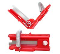 Jeorywoet Couteau Coupe-Pouce de Jardin, Lame tranchante, Couteau antidérapant à Ressort réglable pour la Coupe des légumes et la cueillette des Fruits 2 pièces