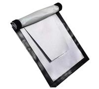 Jeorywoet Crics de poêle, Kit de crics poêle pour Tente, résistants au feu avec Couvercle à Rabat Anti-Pluie, Trou Personnalisable pour cheminée Tente en Toile