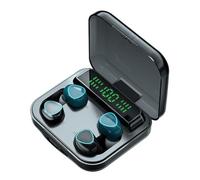 Jeorywoet Écouteurs TWS Couples Wireless HiFi Réduction du Bruit stéréo IPX7 Écouteurs imperméables, écouteurs sans Fil