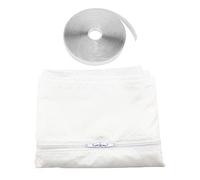 Jeorywoet Joint de fenêtre du climatiseur Jceau de fenêtre Universel pour Le climatiseur Portable Séchonage de Tumble avec Ruban à Crochet à Fermeture éclair 300 cm, kit de fenêtre du climatiseur