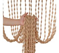 Jeorywoet Perges suspendues pour Portes, Rideaux perlés, Rideaux de Perles de Porte 39x79 Pouces, Style Boho Suspendu pour Les Portes