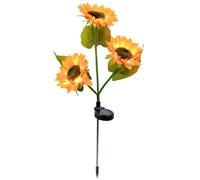 Jeorywoet Solar Sunflowers extérieur étanche, tournesols solaires étanche extérieure pour Jardin, Cour, passerelle
