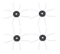 Jeorywoet Tête de Wacker Wacker, 4pcs String Trimmer Head Lightweight Portable Sturdy Fire Ligne Remplacement pour Les coupeurs d'herbe électrique Cautes de Jardins la Jardins