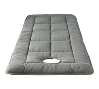 Jeorywoet Topper de Matelas, Coussinet de Table Massage avec Trou Visage 31x75 Pouces épaissies Massage en Coton Doux et Confortable pour Le Centre beauté, Spa Woman Supplies