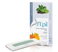 J'Epil 20 Bandes Dépilatoire Visage Pour Peaux Délicates Thé Vert Et Calendula