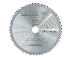 Jepson Power Jepson Power HM-Lame de scie Drytech D=203x25,4x1,7mm 54 dents pour Inox Jepson Quantité:1