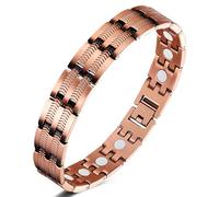 Jeracol Bracelet en cuivre avec aimants ultra puissants
