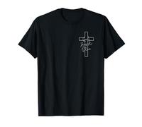 Jeremiah 29:11 Dieu a Un Plan vers de Croix chrétienne T-Shirt