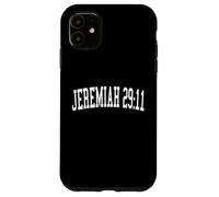 Jeremiah 29:11 Verse biblique Christian Distressed Varsity Coque pour iPhone 11