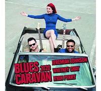 Jeremiah Johnson, Whitney Shay & Ryan Perry – Blues Caravan 2020 – CD avec DVD
