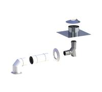 JEREMIAS BOXTWIN83060/100 Pack de ventilation et de combustion dans le conduit Jeremias diamètre 60/100 pour chaudière Immergas