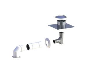 JEREMIAS BOXTWIN83060/100 Pack de ventilation et de combustion dans le conduit Jeremias diamètre 60/100 pour chaudière Immergas