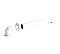 JEREMIAS BOXTWIN84060/100 Pack de conduits air-fumée horizontal Jeremias à travers le mur diamètre 60/100 mm pour chaudière Immergas