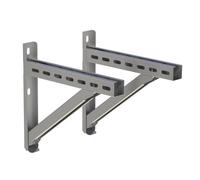 Jeremias DW Vision Support mural et traverse Type I 350 mm brossé