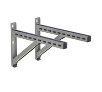 Jeremias DW Vision Support mural et traverse Type II 500 mm brossé