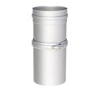 Jeremias EW-FU Elément coulissant pour ligne de raccordement 320 - 460 mm Ø 200 mm