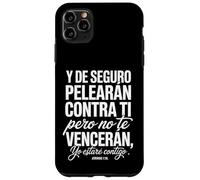 Jérémie 1:19 - « Dios Está Contigo Siempre » Coque pour iPhone 11 Pro Max