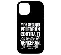 Jérémie 1:19 - « Dios Está Contigo Siempre » Coque pour iPhone 12/12 Pro
