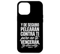 Jérémie 1:19 - « Dios Está Contigo Siempre » Coque pour iPhone 12 Pro Max