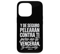 Jérémie 1:19 - « Dios Está Contigo Siempre » Coque pour iPhone 13 Pro
