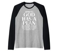 Jérémie 29 11 Dieu a Un Plan : Bible chrétienne, versets et Foi Manche Raglan