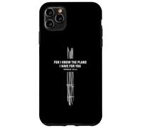 Jérémie 29:11 Écriture biblique chrétienne Coque pour iPhone 11 Pro Max
