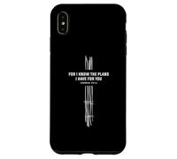 Jérémie 29:11 Écriture biblique chrétienne Coque pour iPhone XS Max