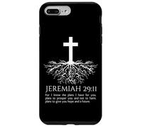 Jérémie 29:11 Verset de la Bible chrétienne Arbre Croix de Jésus Coque pour iPhone 7 Plus/8 Plus