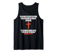 Jérémie 51:15 Écriture des versets de la Bible Débardeur