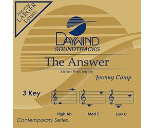 Jeremy Camp - The Answer [Accompaniment/Performance Track]