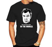 Jeremy Clarkson for Men PlSize Cotton Team Tee Round Neck Unisex Tops Men's 100% Cotton Short-Sleeve T-Shirts L