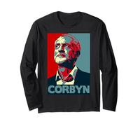 Jeremy Corbyn T-Shirt électoral Supporters du Parti travailliste Manche Longue