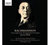 Jeremy Filsell - Rachmaninov : Transcriptions et Arrangements pour Orgue