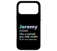 Jeremy Like A Normal Guy Only Cooler Legend King Prénom Coque pour iPhone 17 Pro Max