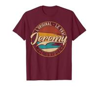 Jeremy L'Original Le Vrai L'Unique Hommes & Garçons T-Shirt, Homme, Marron, M