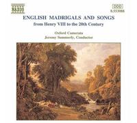 Summerly – Madrigaux anglais & Songs