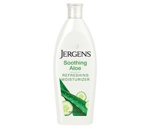 Jergens Hydratant apaisant à l'aloès - A base d'aloès, de concombre et d'eucalyptus - 295 ml