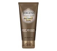 Jergens Natural Glow Instant Sun Hydratant + Bronzer | Teinte foncée | 170 g