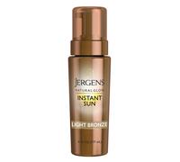 Jergens, Natural Glow, Instant Sun, Mousse Auto-Bronzante, Bronze Clair, 6 fl oz (177 ml)