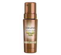 Jergens Natural Glow Instant Sun Sunless Tanning Mousse, Light, 6 Fluid Ounce by Jergens
