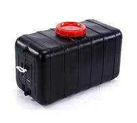 Jericane eau 75 Litres Le Noir Camping Jerrican Alimentaire Avec Robinet, Bidon D'eau ÉPaississement PC Réservoir D'eau Potable Portatifs Seau En Plastique Épais PC Pour Camping Car Voyage Fit(Size:B)