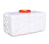 Jericane eau Bidon D'eau Avec Robinet Alimentaire 15L/25L/30L/45L/75L/110L/155L Camping Réservoir De Stockage De Voiture Réservoir D'eau Étanche Et Robuste Pour Voiture Maison Véhicule Campi(Size:75L)