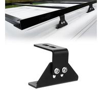 JERICMOTO Support de toit double réglable M6/M8 90° 65 mm pour kit de montage de barres de toit Alpharack