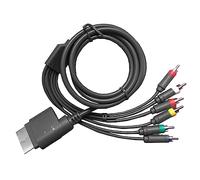 Jerilla Câble Composant AV Compatible avec Xbox 360 Console, Câble Audio Vidéo HD Câble RCA RGB 1080P pour HDTV/Moniteur