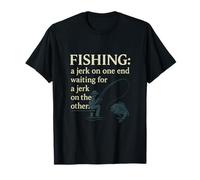 Jerk de pêche amusant à une extrémité en attente T-Shirt